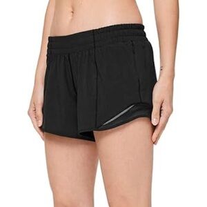 lululemon black hotty hot size 8